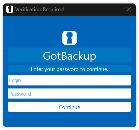 gotbackup login|GotBackup.com .